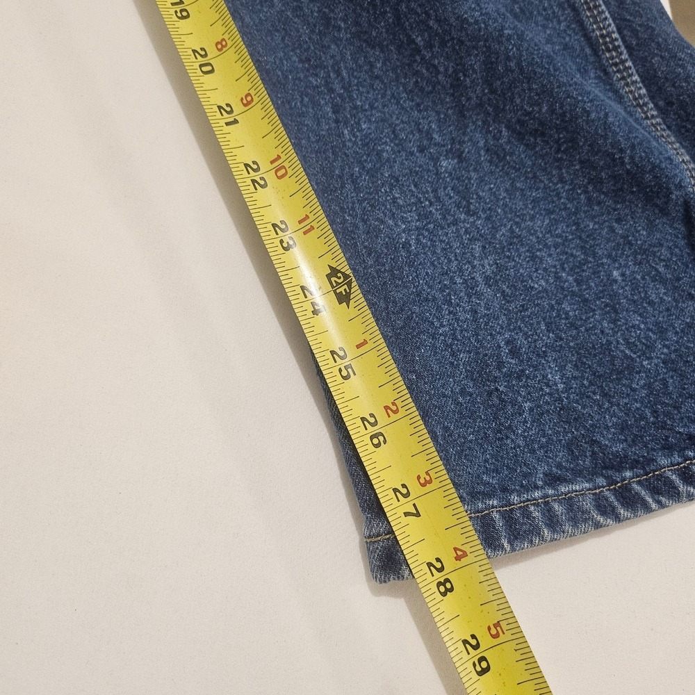 Dickies Mens Carpenter Jeans 34x30 Medium Wash Blue Denim LU200RNB Work Pants - Picture 6 of 7